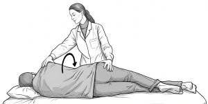 Поворот на бок (к себе)