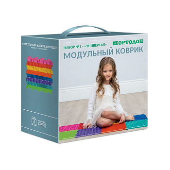 Коврик массажный модульный ОРТОДОН набор Универсал