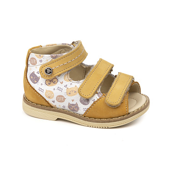 Сандалии открытые Тапибу, Нарцисс, арт. FT-26034.20-OL46O.01, терракот/кэт