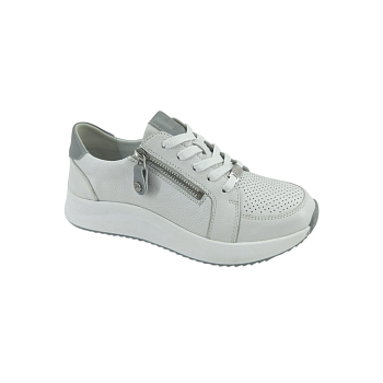 Кроссовки женские Ortmann Frida, арт. 13.43, белый/серый (NEW)