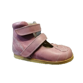 Сандалии закрытые туторные Ортомода, арт. 2141 КП/в, розовый (SALE)