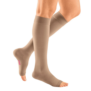 Гольфы компрессионные Medi mediven plus, арт. 102, открытый носок, короткие, 34-38 см