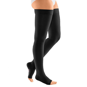 Чулки компрессионные Medi mediven plus, арт. 108, открытый носок, длинные  72-83 см