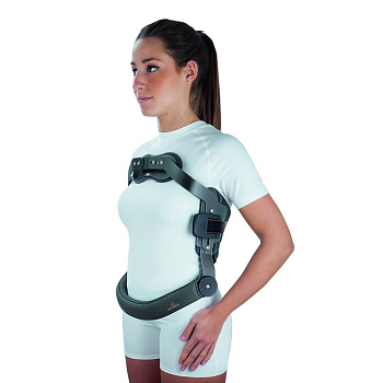 Корсет гиперэкстензионный грудо-поясничный Orliman, арт. J001#, с подвижной рамой