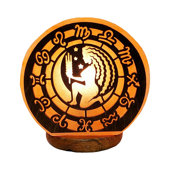 Лампа солевая Stay Gold Знаки Зодиака Дева, 2-3 кг.