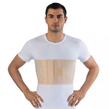 Бандаж послеоперационный на грудную клетку ORTO, арт.БГК-413, мужской