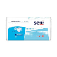 Подгузники Super Seni Classic Small для взрослых, 30 шт.