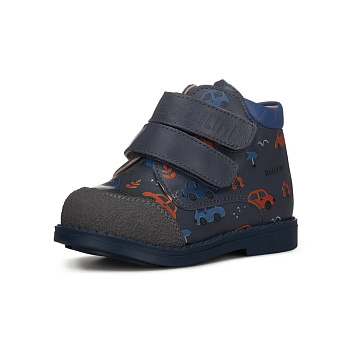 Ботинки демисезонные Bottilini, арт. BO-208(69), джинс машинки