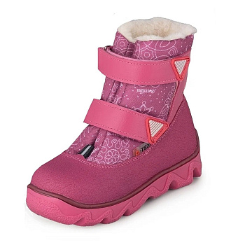 Ботинки зимние Bottilini, арт. BL-240(2)_Ш, розовый (SALE)