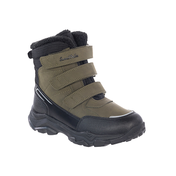 Ботинки зимние SursilOrtho, арт. A35-241, хаки/черный NEW