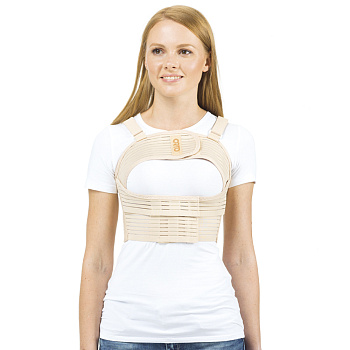 Бандаж послеоперационный на грудную клетку ORTO, арт.БГК-422, женский