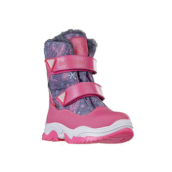 Ботинки зимние Bottilini, арт. BL-300(2)_Ш, розовый (SALE)