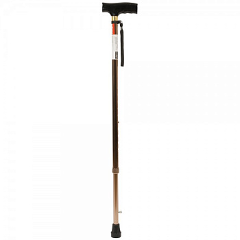 Трость алюминиевая Ergoforce, арт. Е 0612У, пластиковая ручка, с выдвижным УПС