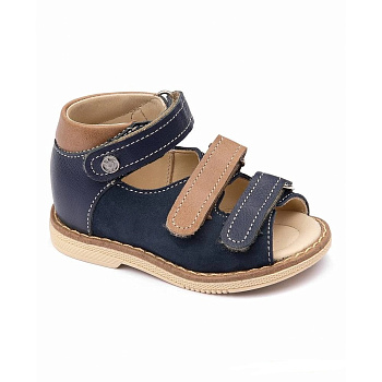 Сандалии открытые Тапибу Лен, арт. FT-26036.20-OL08O.03, синий