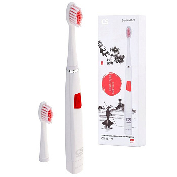 Щетка зубная электрическая звуковая CS Medica SonicMax CS-167-W