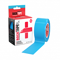 Тейп кинезио Rocktape RX, для чувствительной кожи, 5см.  х 5м. , голубой