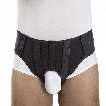 Бандаж грыжевый паховый ORTO, арт.БГ- 111, мужской, двусторонний