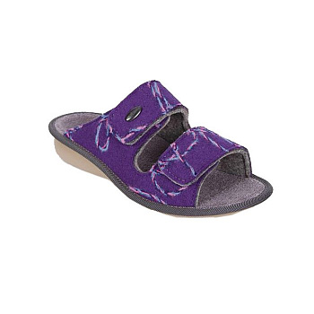 Тапочки LUOMMA, арт. LM-809.034, вязь сирень