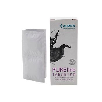 Таблетки для влажной чистки ушных вкладышей Aurica PureLine (6 шт)
