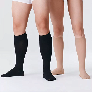 Гольфы компрессионные Venoteks Medical, арт. 2P181, длинные, 38-43 см