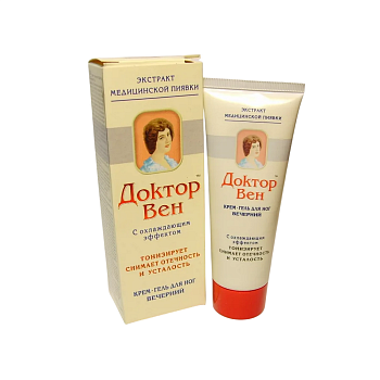Крем-гель для ног Доктор Вен вечерний
