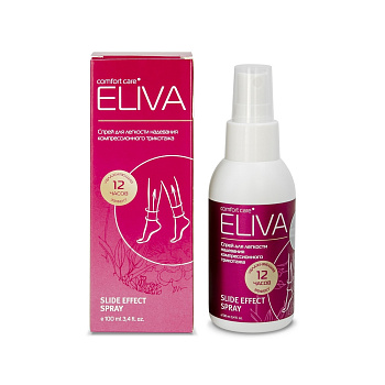 Спрей для легкости надевания трикотажа Eliva Slide effect spray