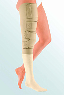 Бандаж circaid juxtafit essentials upper leg with knee на бедро и колено, короткий, левый, JU297