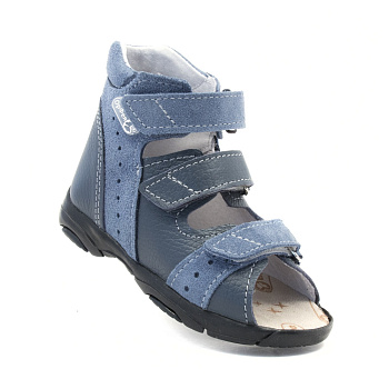 Сандалии открытые Орфея, арт. Б2-112-219-234-1, синий/голубой (SALE)