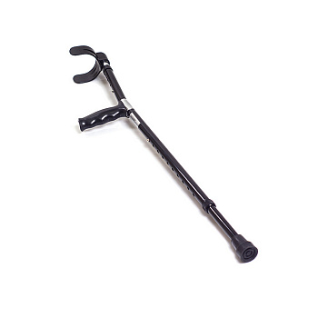 Костыль локтевой алюминиевые Ortonica, арт.KR 404, с выдвижным УПС