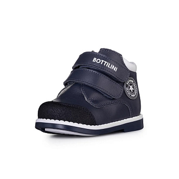 Ботинки демисезонные Bottilini, арт. BO-208(24)_Б, темно-синий