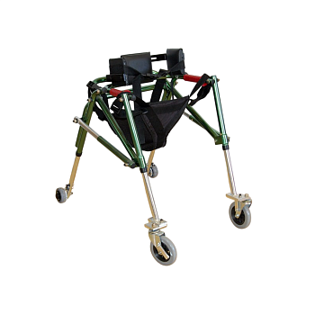 Ходунки для детей больных ДЦП Мега-Оптим, арт. Мега-910, 4-хколесные