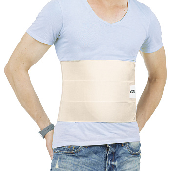 Бандаж послеоперационный абдоминальный ORTO, арт.БП-111, 23 см, универсальный