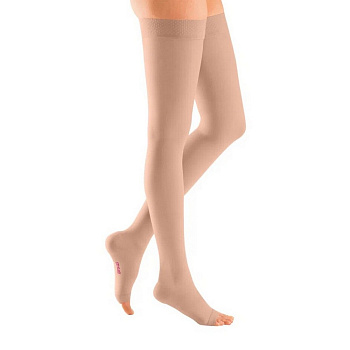 Чулки компрессионные Medi mediven plus, арт. 199, открытый носок, короткие  62-71 см