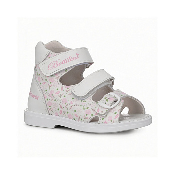 Сандалии открытые Bottilini, арт. SO-318(68), белый букет (NEW)