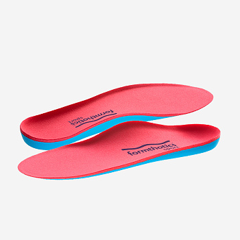 Стельки индивидуальные Formthotics (ФормТотикс) красно/голубые