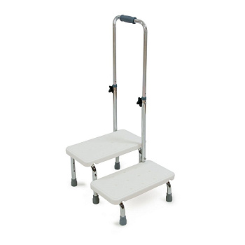 Ступеньки Мега-Оптим, арт. KJT 567/KJT 569, с поручнем