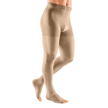 Трико компрессионные Medi mediven plus, арт. 215, открытый носок, длинные  72-83 см